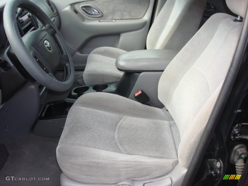 2002 Tribute LX V6 - Black / Gray photo #8
