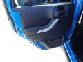 2014 Hydro Blue Pearl Jeep Wrangler Unlimited Sport 4x4  photo #13