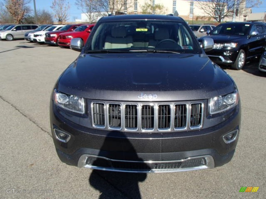 2014 Grand Cherokee Limited 4x4 - Granite Crystal Metallic / New Zealand Black/Light Frost photo #3