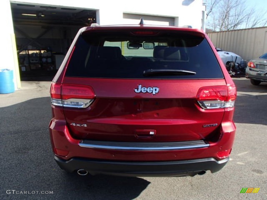 2014 Grand Cherokee Limited 4x4 - Deep Cherry Red Crystal Pearl / New Zealand Black/Light Frost photo #7