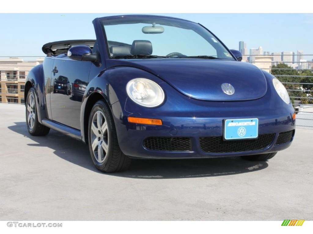 2006 New Beetle 2.5 Convertible - Shadow Blue / Black photo #1