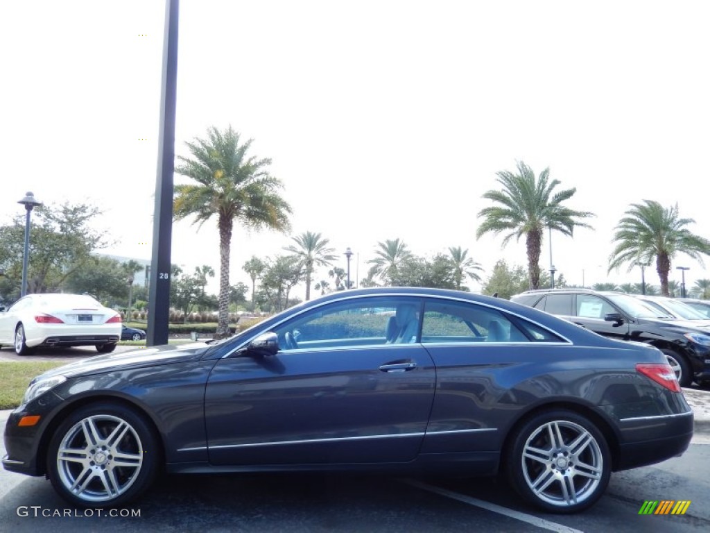 Steel Grey Metallic 2010 Mercedes-Benz E 350 Coupe Exterior Photo #87886099