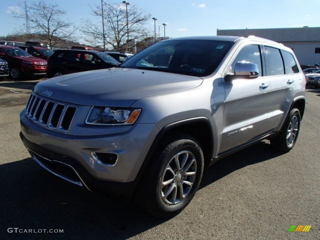 2014 Grand Cherokee Limited 4x4 - Billet Silver Metallic / Morocco Black photo #2