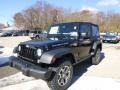 Black 2014 Jeep Wrangler Rubicon 4x4