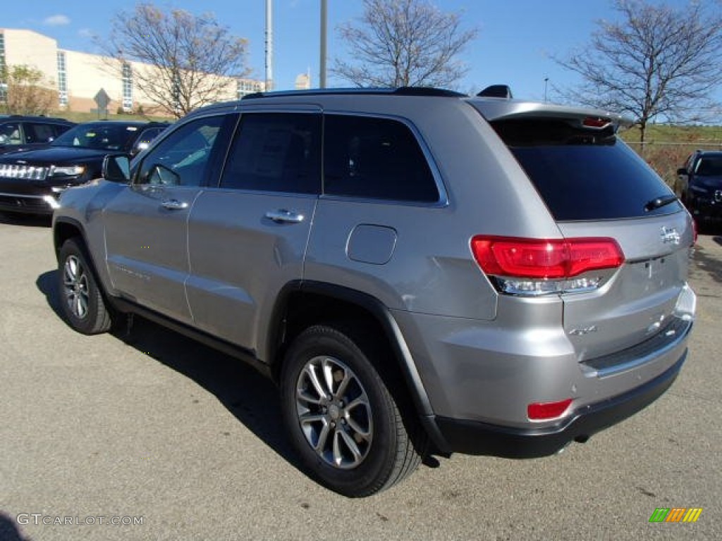 2014 Grand Cherokee Limited 4x4 - Billet Silver Metallic / Morocco Black photo #8