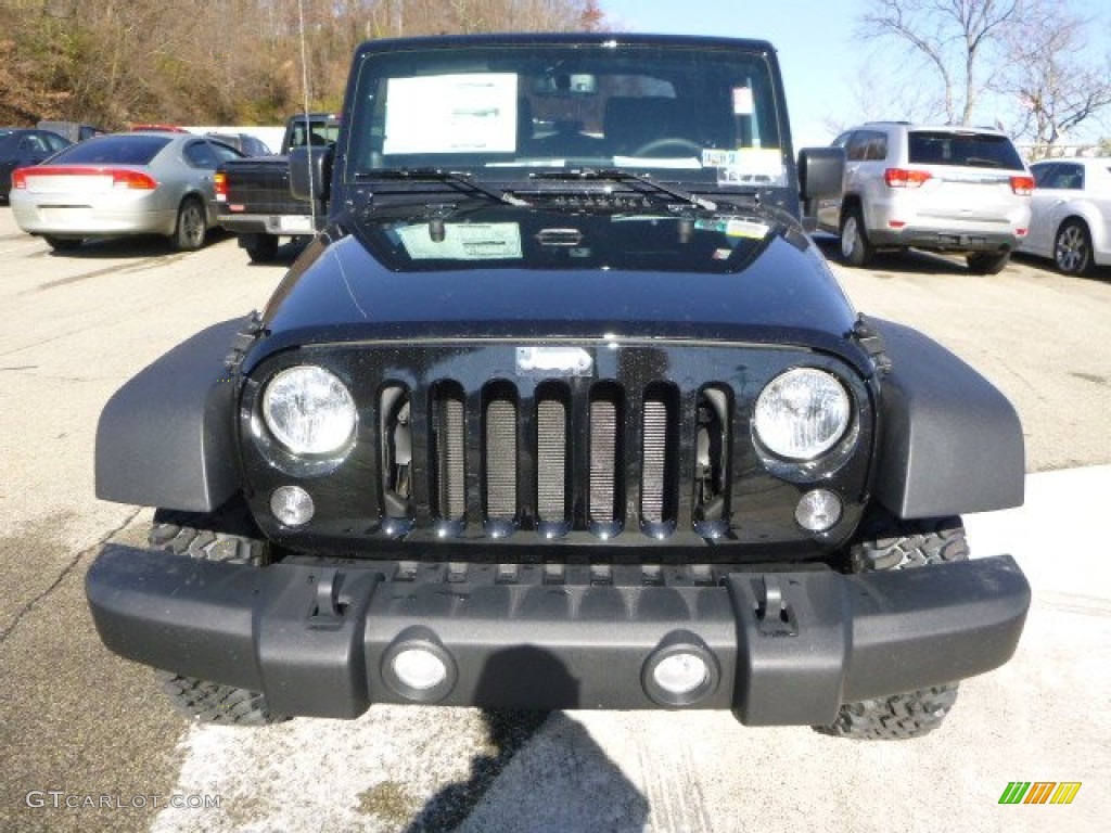 Black 2014 Jeep Wrangler Rubicon 4x4 Exterior Photo #87886687