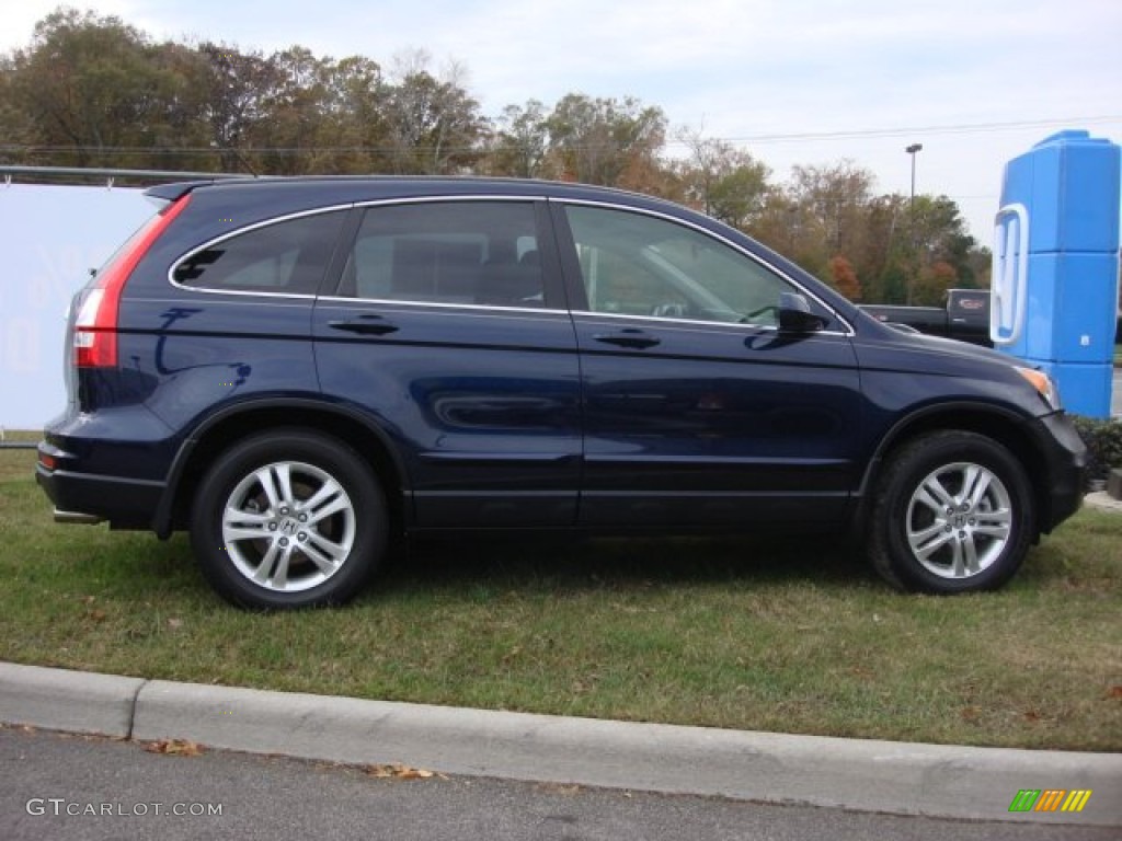 2011 CR-V EX-L - Royal Blue Pearl / Gray photo #6