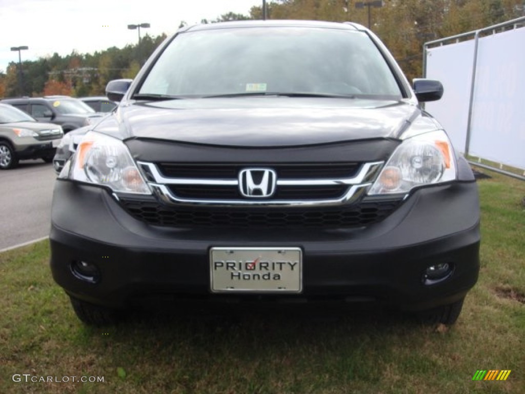 2011 CR-V EX-L - Royal Blue Pearl / Gray photo #9