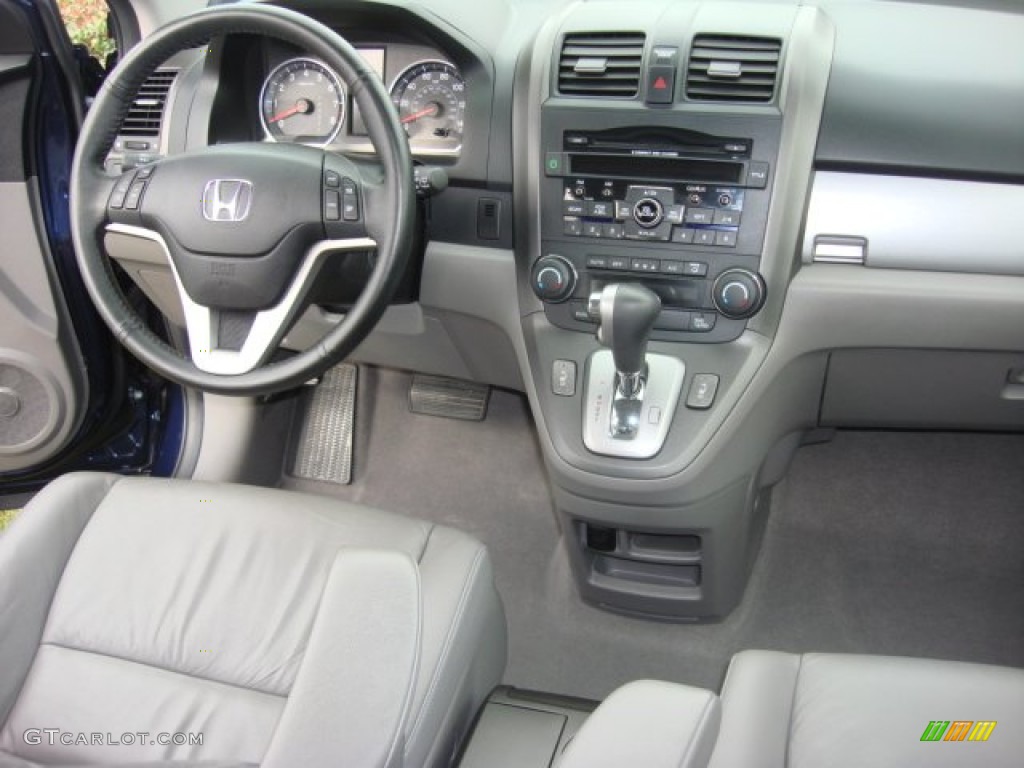 2011 CR-V EX-L - Royal Blue Pearl / Gray photo #14