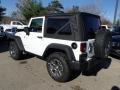 2014 Bright White Jeep Wrangler Rubicon 4x4  photo #8