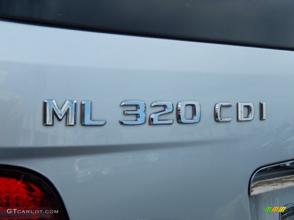 2008 ML 320 CDI 4Matic - Iridium Silver Metallic / Ash Grey photo #9