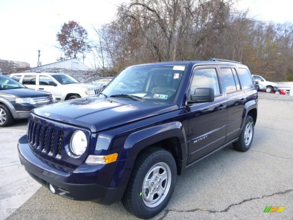 True Blue Pearl Jeep Patriot