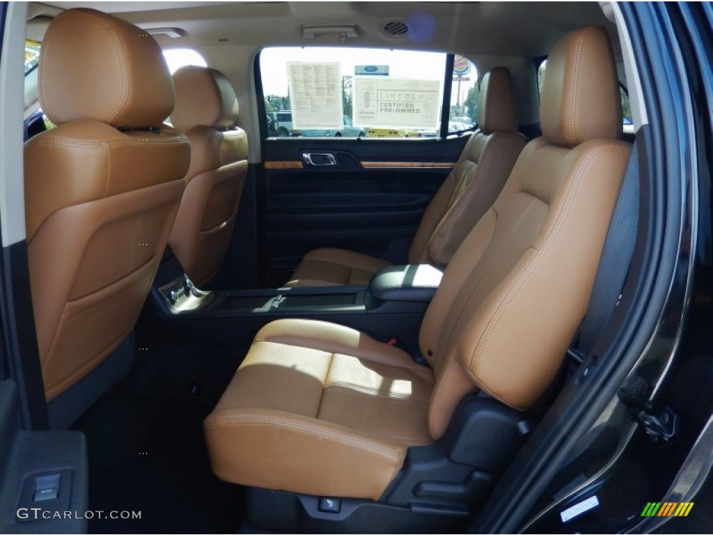 Charcoal Black/Canyon Interior 2012 Lincoln MKT EcoBoost AWD Photo #87889594
