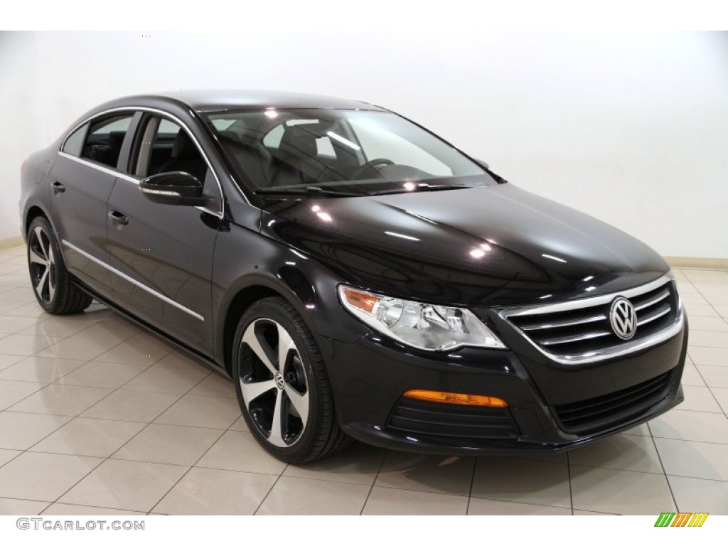 Deep Black Metallic 2011 Volkswagen CC Sport Exterior Photo #87889821