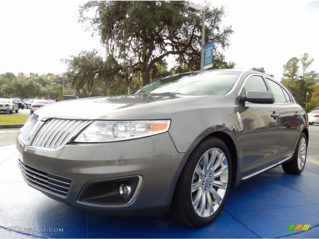 2011 MKS FWD - Sterling Gray Metallic / Cashmere photo #1