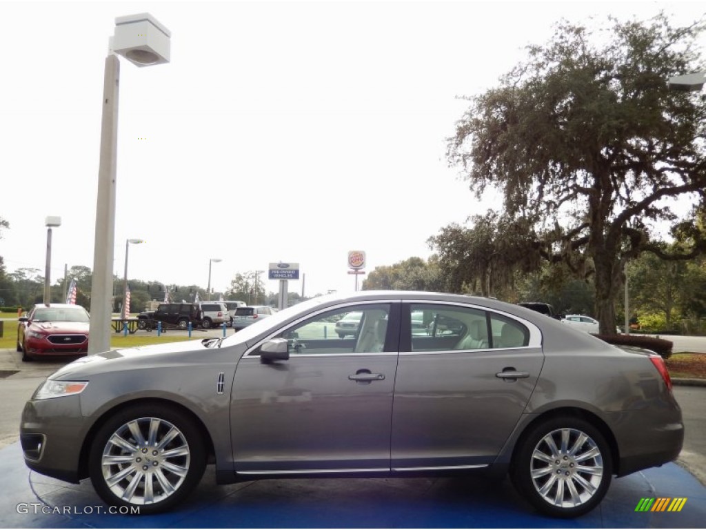 2011 MKS FWD - Sterling Gray Metallic / Cashmere photo #2