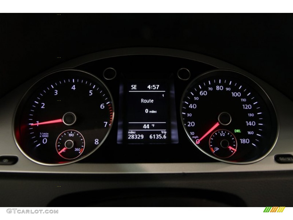 2011 Volkswagen CC Sport Gauges Photo #87890005