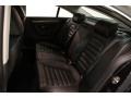 2011 Volkswagen CC Black Interior Rear Seat Photo