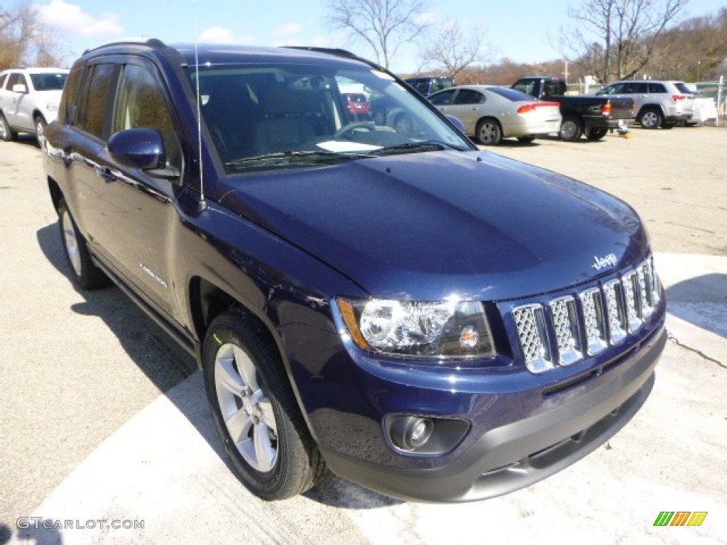 True Blue Pearl 2014 Jeep Compass Latitude 4x4 Exterior Photo #87890811