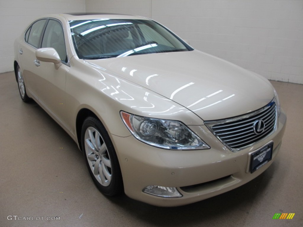 2008 LS 460 - Golden Almond Metallic / Cashmere photo #1