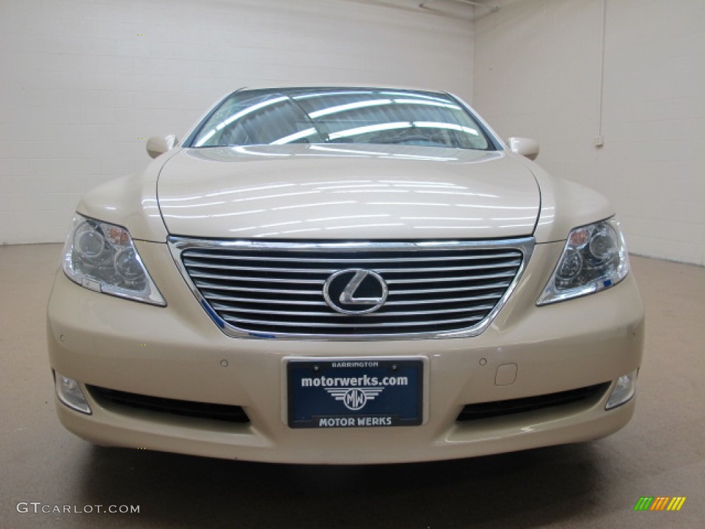 2008 LS 460 - Golden Almond Metallic / Cashmere photo #3