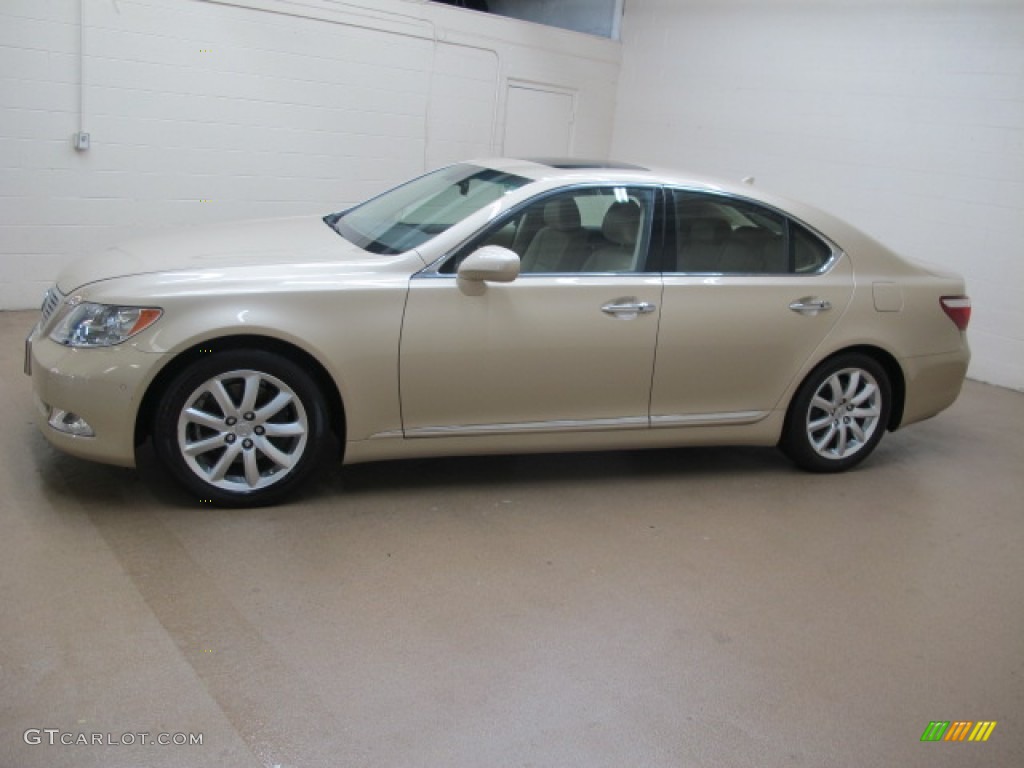 2008 LS 460 - Golden Almond Metallic / Cashmere photo #5