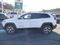 2014 Bright White Jeep Cherokee Limited 4x4  photo #2