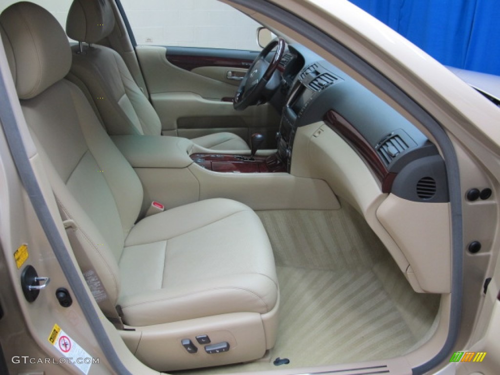 2008 LS 460 - Golden Almond Metallic / Cashmere photo #23