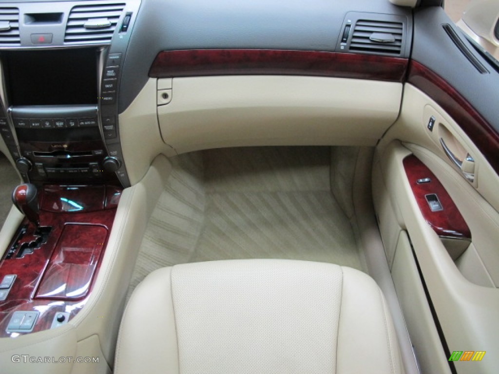 2008 LS 460 - Golden Almond Metallic / Cashmere photo #27