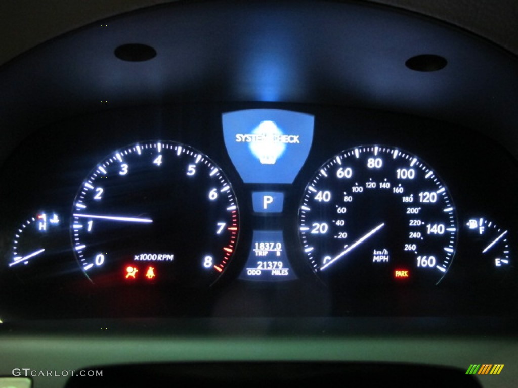 2008 LS 460 - Golden Almond Metallic / Cashmere photo #28