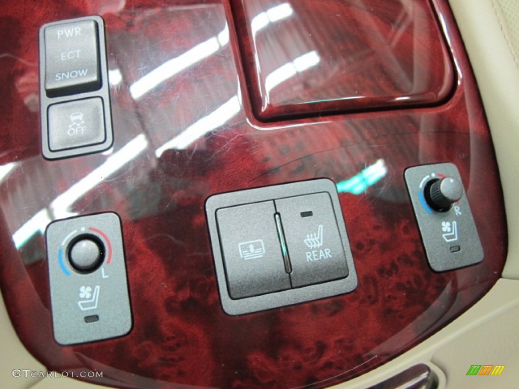 2008 LS 460 - Golden Almond Metallic / Cashmere photo #32