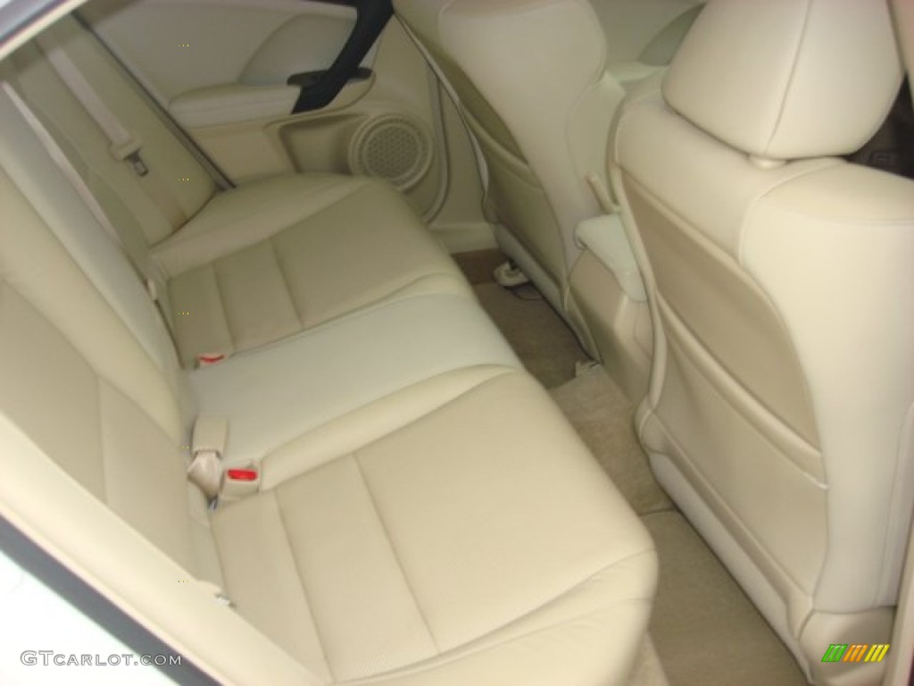 2010 TSX Sedan - Premium White Pearl / Parchment photo #14