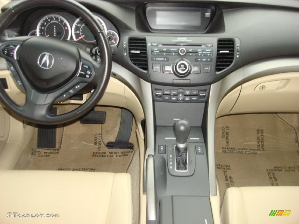 2010 TSX Sedan - Premium White Pearl / Parchment photo #15