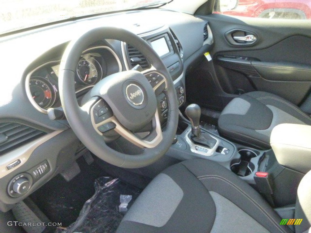 Morocco - Black Interior 2014 Jeep Cherokee Latitude 4x4 Photo #87891880