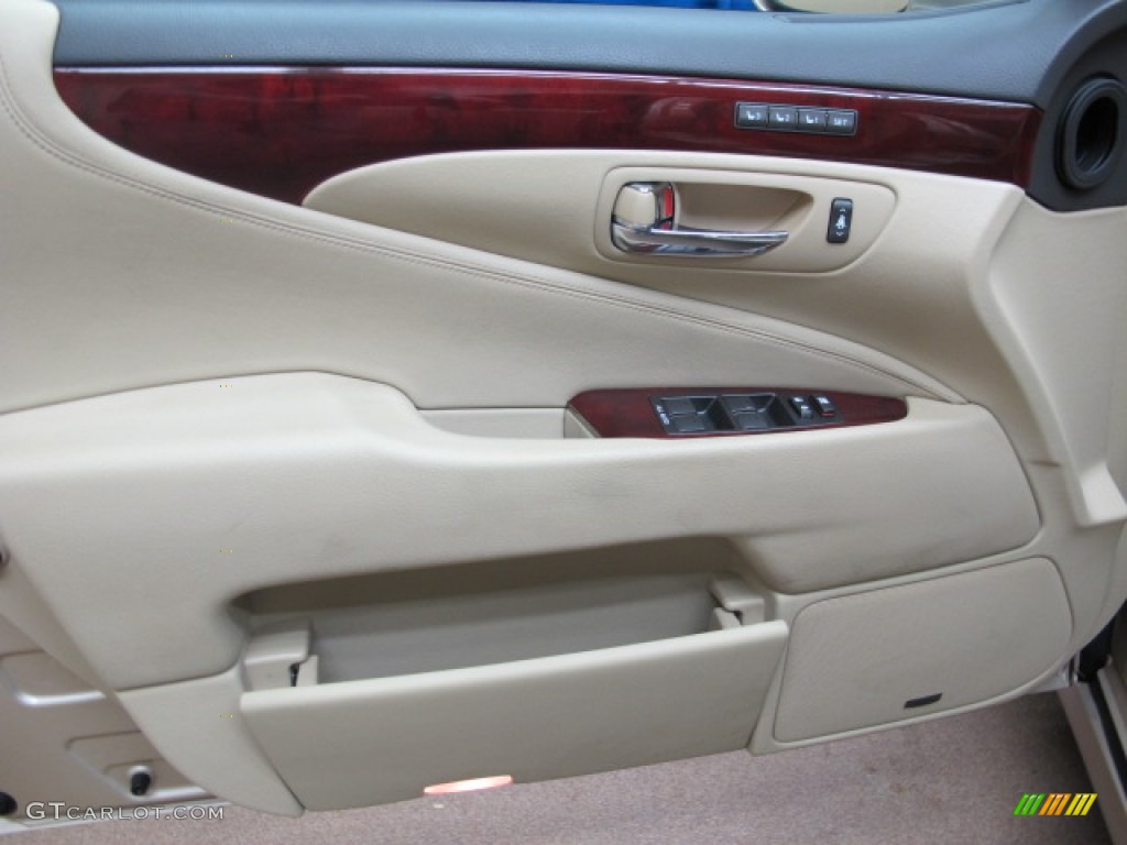 2008 LS 460 - Golden Almond Metallic / Cashmere photo #46