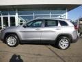 2014 Billet Silver Metallic Jeep Cherokee Latitude  photo #2