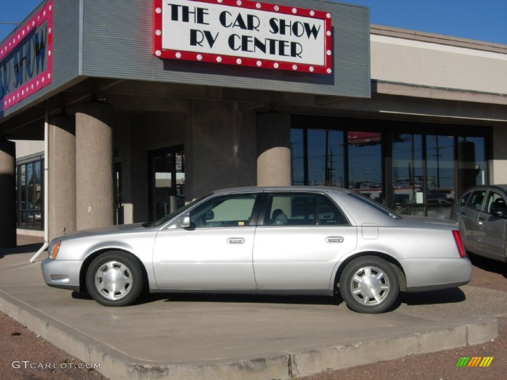2003 DeVille Sedan - Sterling Silver / Dark Gray photo #8