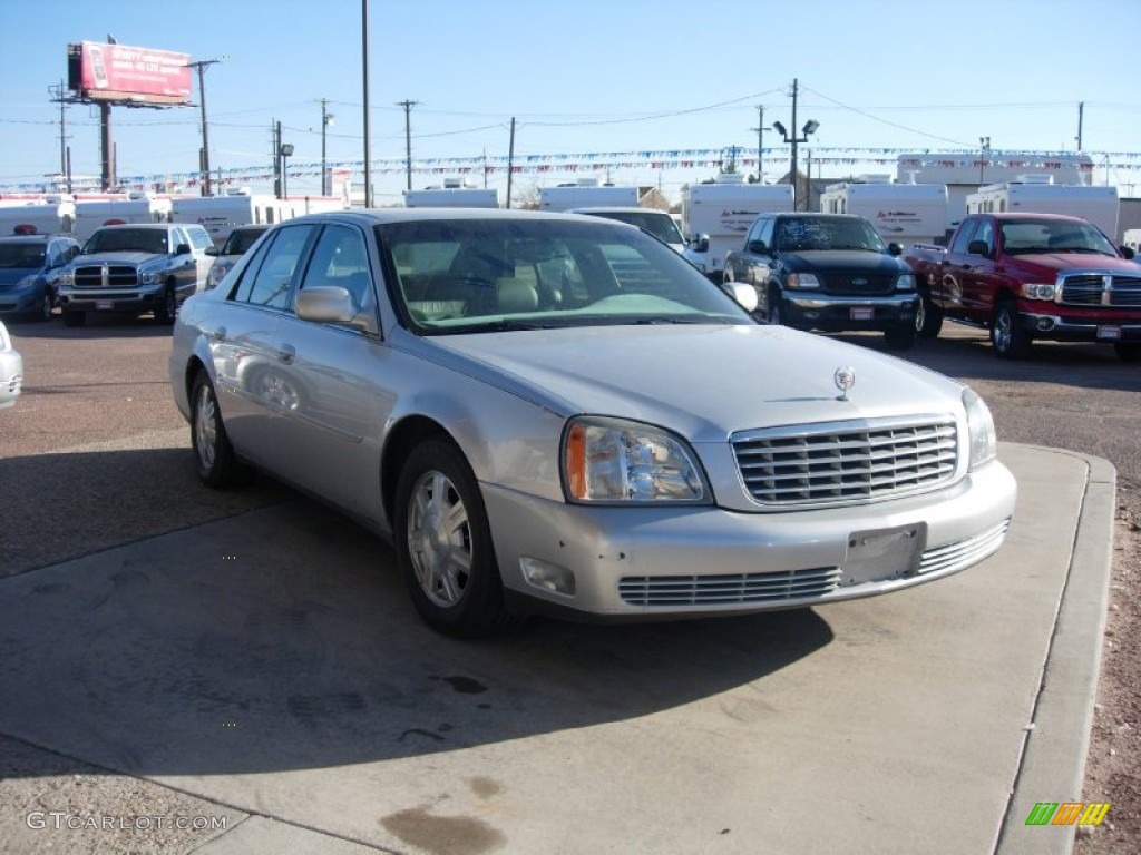 2003 DeVille Sedan - Sterling Silver / Dark Gray photo #14