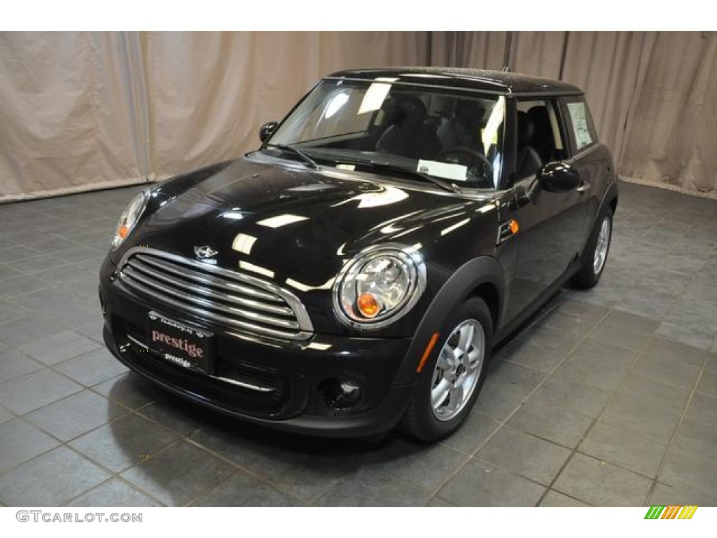 2013 Cooper Hardtop - Midnight Black Metallic / Carbon Black photo #1