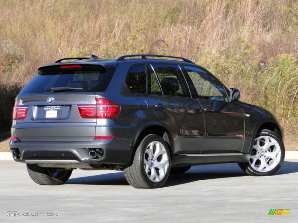 2011 X5 xDrive 35i - Platinum Gray Metallic / Black photo #3