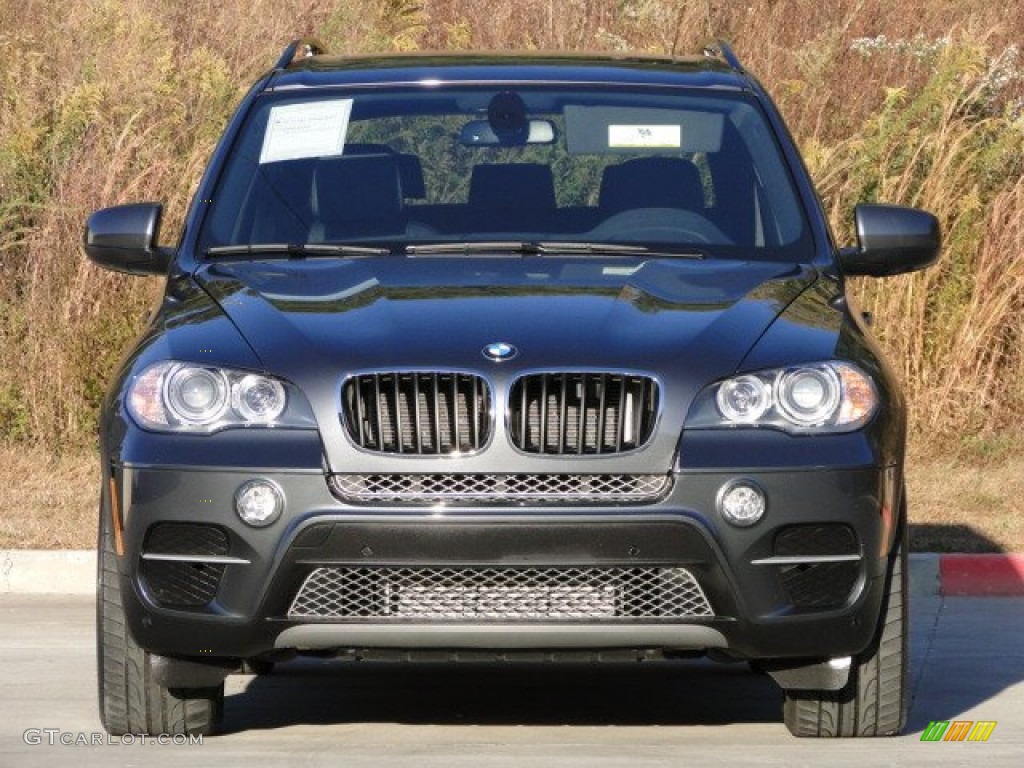 2011 X5 xDrive 35i - Platinum Gray Metallic / Black photo #6