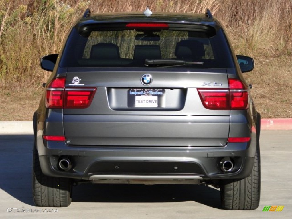 2011 X5 xDrive 35i - Platinum Gray Metallic / Black photo #7