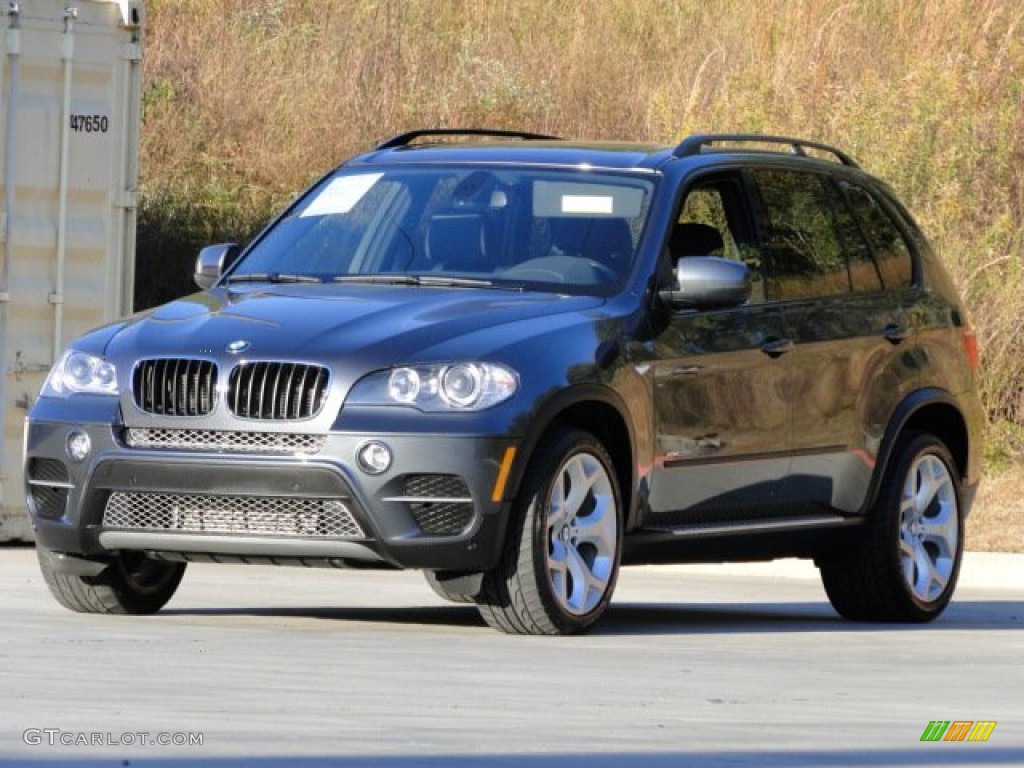 2011 X5 xDrive 35i - Platinum Gray Metallic / Black photo #8