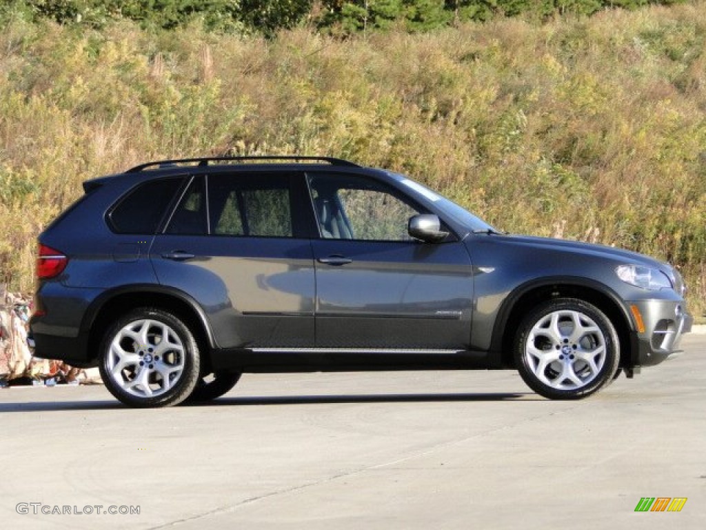 2011 X5 xDrive 35i - Platinum Gray Metallic / Black photo #10