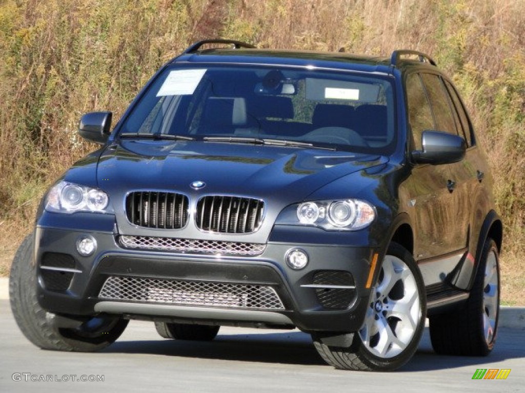 2011 X5 xDrive 35i - Platinum Gray Metallic / Black photo #31