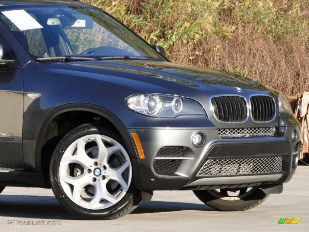 2011 X5 xDrive 35i - Platinum Gray Metallic / Black photo #33