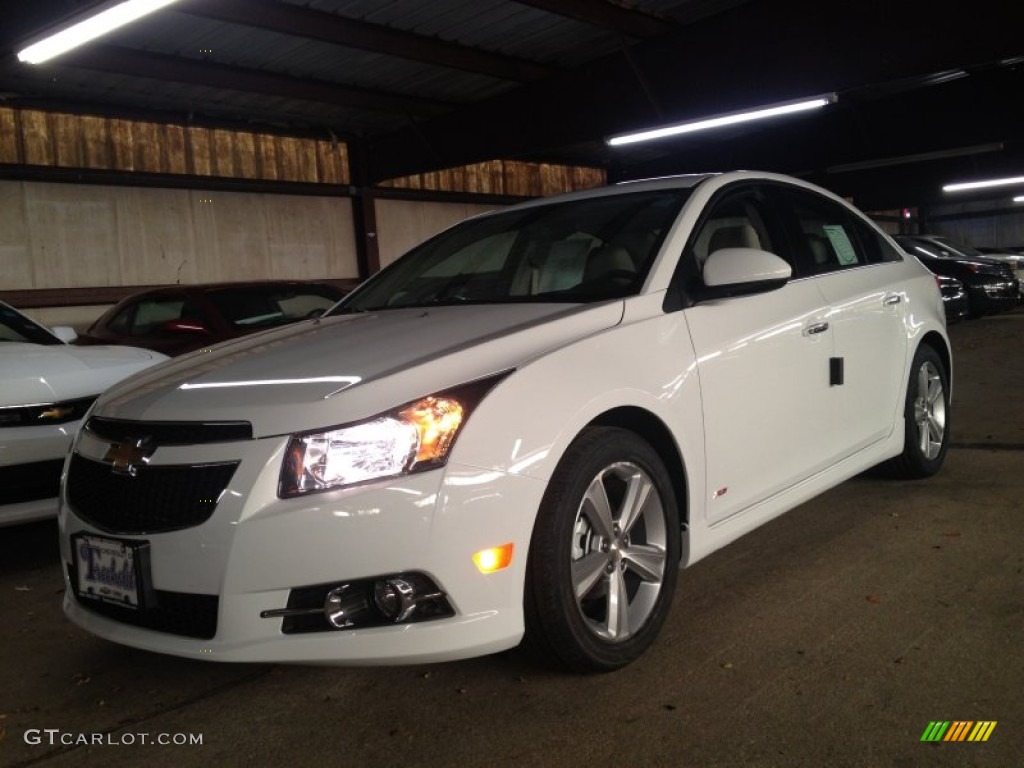 2014 Cruze LT - Summit White / Cocoa/Light Neutral photo #1