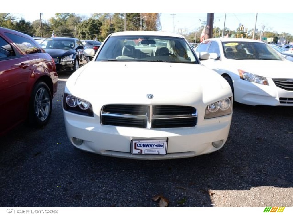 2006 Charger R/T - Stone White / Dark Slate Gray/Light Graystone photo #2