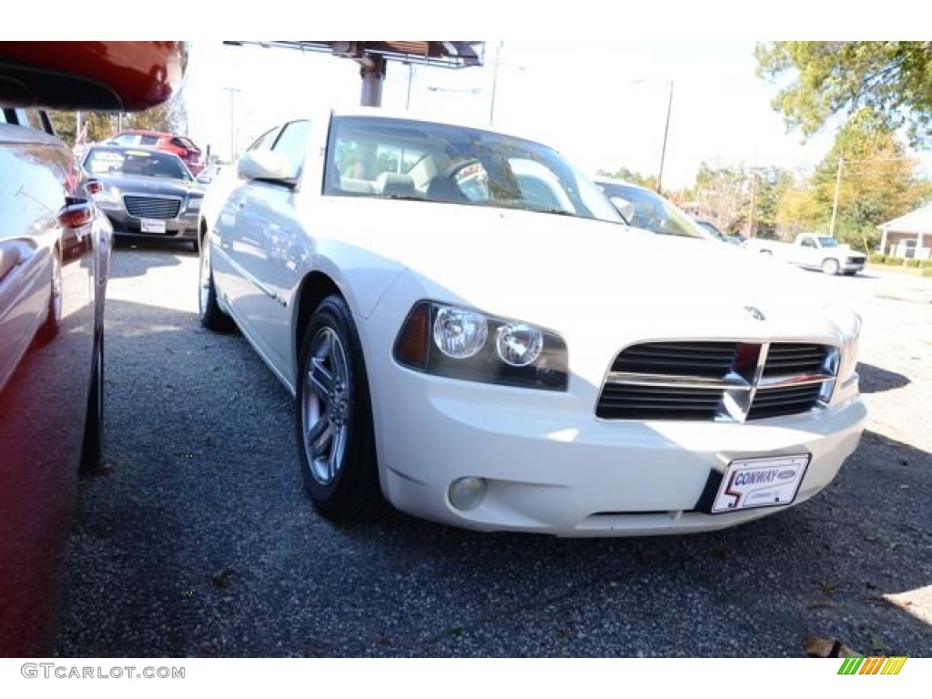 2006 Charger R/T - Stone White / Dark Slate Gray/Light Graystone photo #3