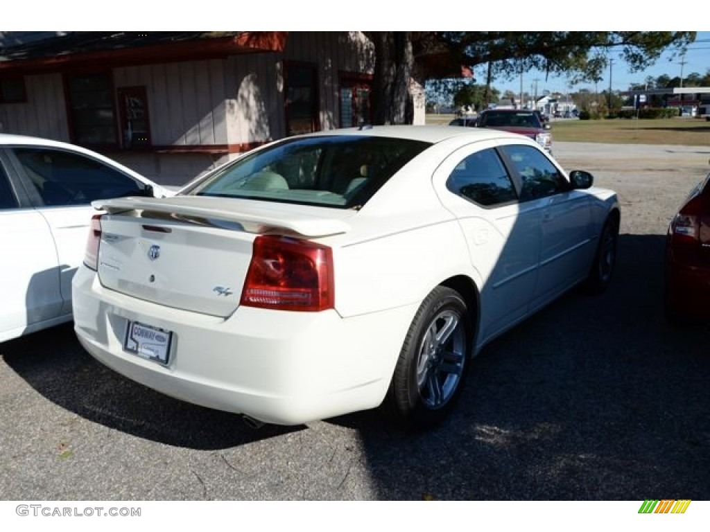 2006 Charger R/T - Stone White / Dark Slate Gray/Light Graystone photo #4